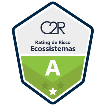 Rating de Risco de Ecossitemas nível A-.