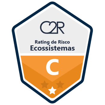 Rating de Risco de Ecossitemas nível C-.