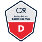 Rating de Risco de Ecossitemas nível D.